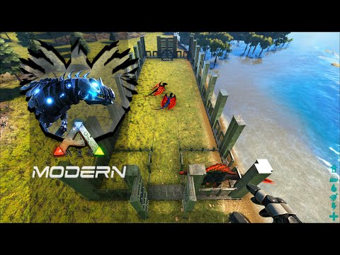 ARK Mods The Center T2EP25 - Um Grande Cercado!