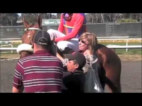Racing Luck on Malibu Pier's Side in Beverly Hills