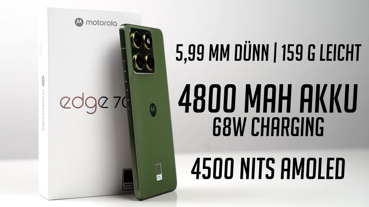 Direkt aus der Zukunft: Motorola edge 70 Unboxing & Erster Eindruck (Deutsch) | SwagTab
