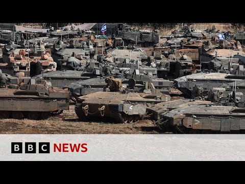 Watch the video | Israel hints at Lebanon invasion as Hezbollah says it's 'ready' for ground offensive | BBC News