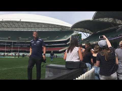 2019 SANFL U18 Grand Final - Teams Coming Out