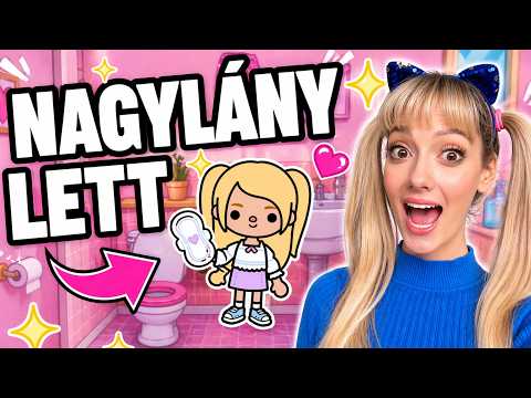 TOCA BOCA FANNI NAGYLÁNY LETT??😱🩸 #tocaboca #34RÉSZ