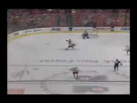 Mike Richards 1st nhl goal