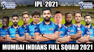 MUMBAI INDIANS TEAM 2021 l MUMBAI INDIANS 2021 SQUAD