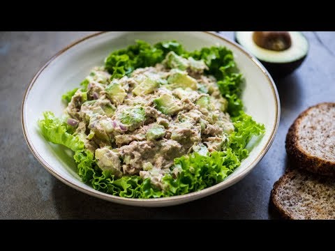 Avocado Tuna Salad - Amazing for Lunch!