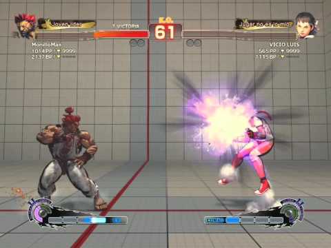 SSF4 AE VICIO LUIS (Sakura) vs MonilloMan (Akuma)