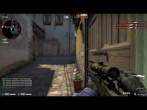 CSGO Quadra Kill with Sniper