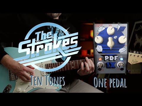 10 The Strokes Riffs | Stone Deaf FX PDF-1X (Pedal Demo)
