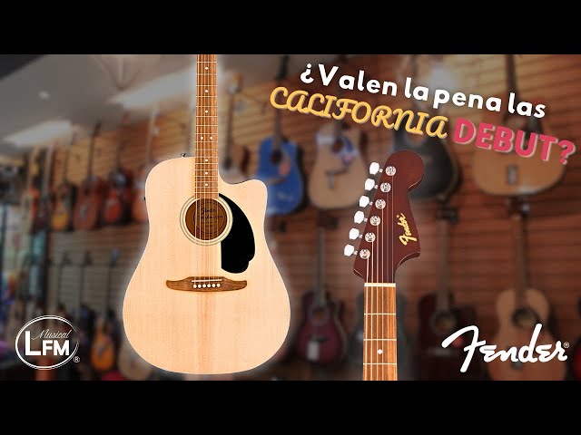 Vídeo relacionado con Fender CA Debut Guitarra Redondo Dreadnought CE Acústica, Guitarra para Principiantes, con 2 Años de Garantía, 2 Tone Sunburst