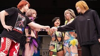 【スターダム】H.A.T.E討伐に向けSTARS＆GE＆EXV＆コズエンが団結「正義が勝つ！」..