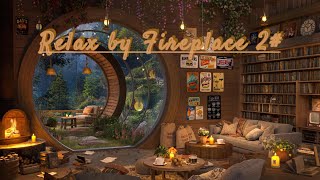 Download the video "Relax by Fireplace 2# Sleep Aid"