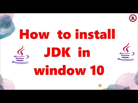 How to install jdk in window 10
