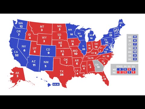 2020 election highlights the economic divide between blue and red states