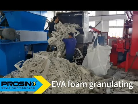 EVA Foam Granulating Machine, EVA Foam Granulator - PROSINO