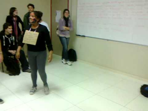 Trote Bixos Geofísica Unipampa 2013 - Rosangela Pereira