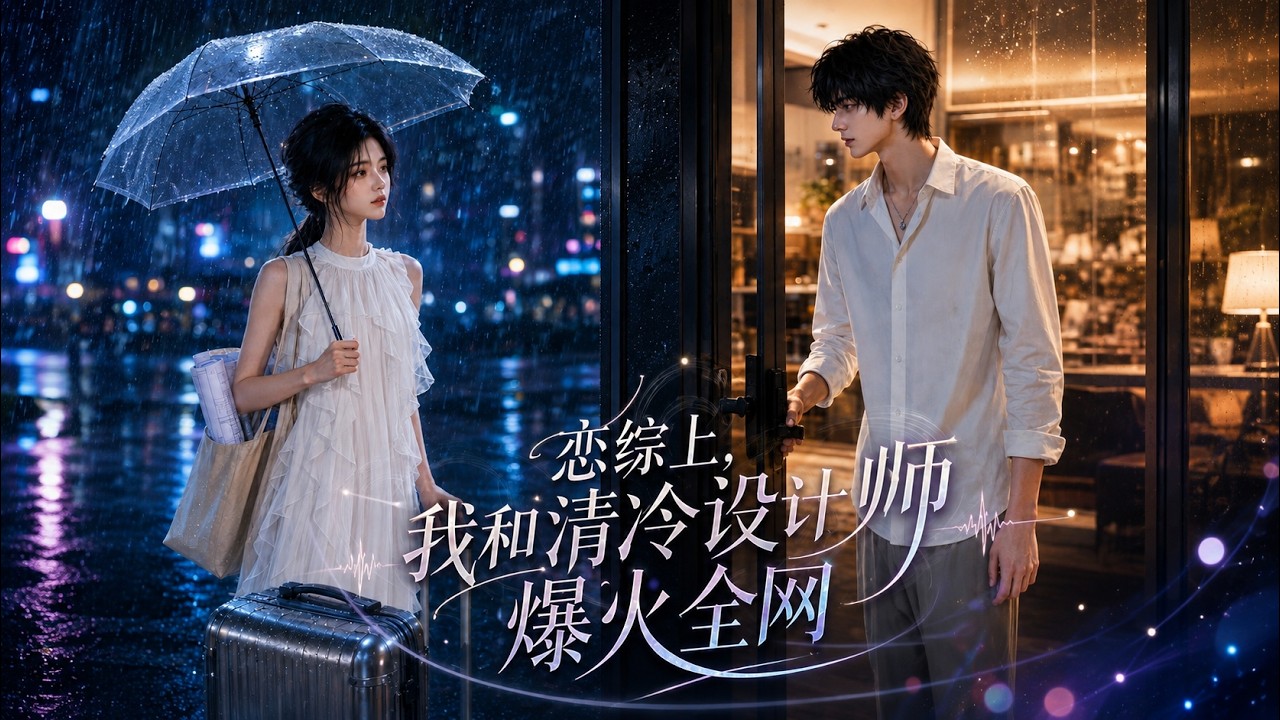 💖热剧：《恋综上，我和清冷设计师爆火全网》1-63全集，✨拒绝恋综剧本套路！躺平大佬与清冷设计师双向奔赴，旁若无人狂撒狗粮！