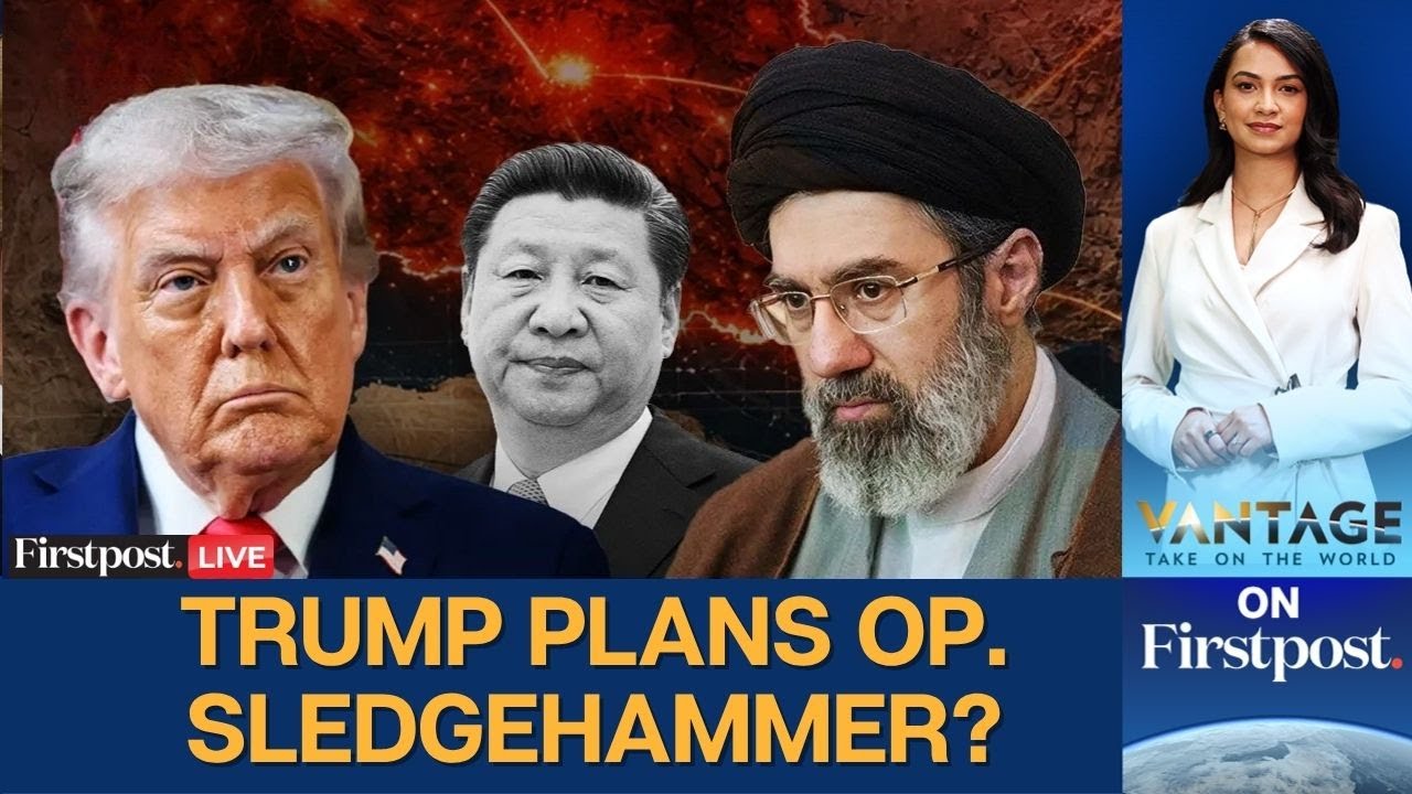 Trump Warns Iran, Pentagon Eyes ‘Operation Sledgehammer’ If Ceasefire Fails | LIVE