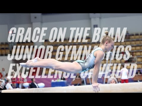 Grace on the Beam: Junior Gymnastics Excellence Unveiled - Russia 2023