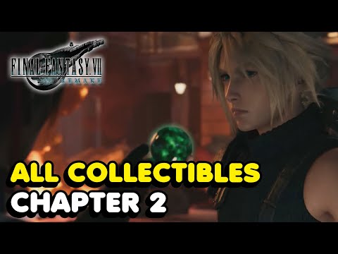 FF7: Remake - Chapter 2 All Collectibles In Final Fantasy 7 Remake