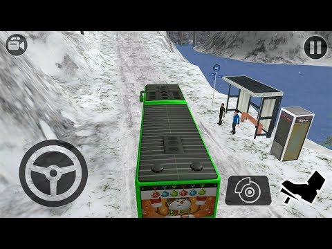 Off Road Hill Bus Driving 2017 (by Tech 3D Games Studios) Android Gameplay [HD]