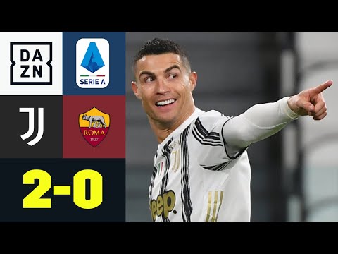 Geburtstagsrakete CR36 beschenkt sich mit Tabellenplatz 3: Juventus - AS Rom 2:0 | Serie A | DAZN