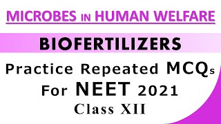 Microbes in Human Welfare Class 12 NEET Questions | NEET MCQs | Target NEET 2021 | STUD-E