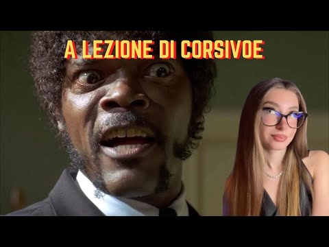 A lezione di corsivoe (parodia Pulp Fiction Corsivoe)