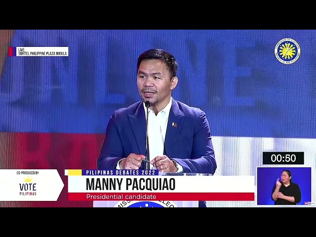 HIGHLIGHTS: Comelec’s PiliPinas Debates for presidential candidates