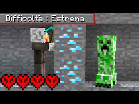 GIOCO A MINECRAFT HARDCORE PER LA PRIMA VOLTA