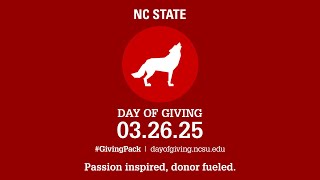 Save the Date for NC State’s Day of Giving 2025
