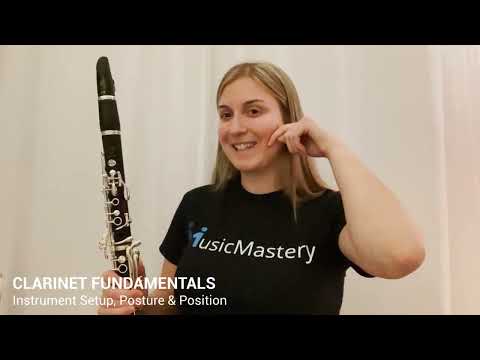 CLARINET Instrument Setup, Posture & Position