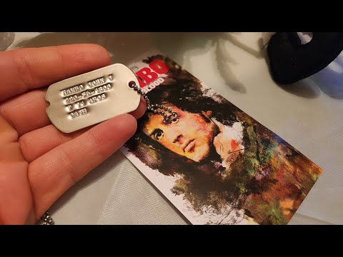 RAMBO FIRST BLOOD - John Rambo Dog Tag Replica