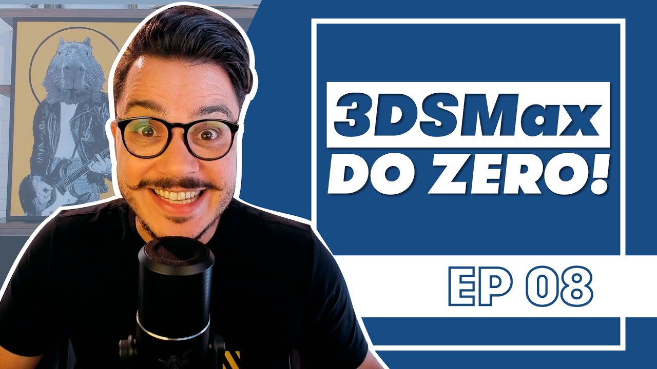 3DSMAX DO ZERO | EP08 | SPLINES