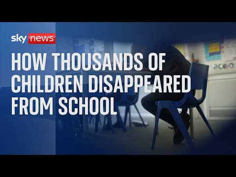 Tens of thousands of children have disappeared from school, new figures show