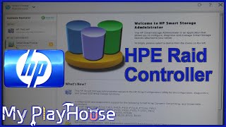 Download the video "Setting Up Disk Array's - HPE Smart Storage Administrator - 1158"