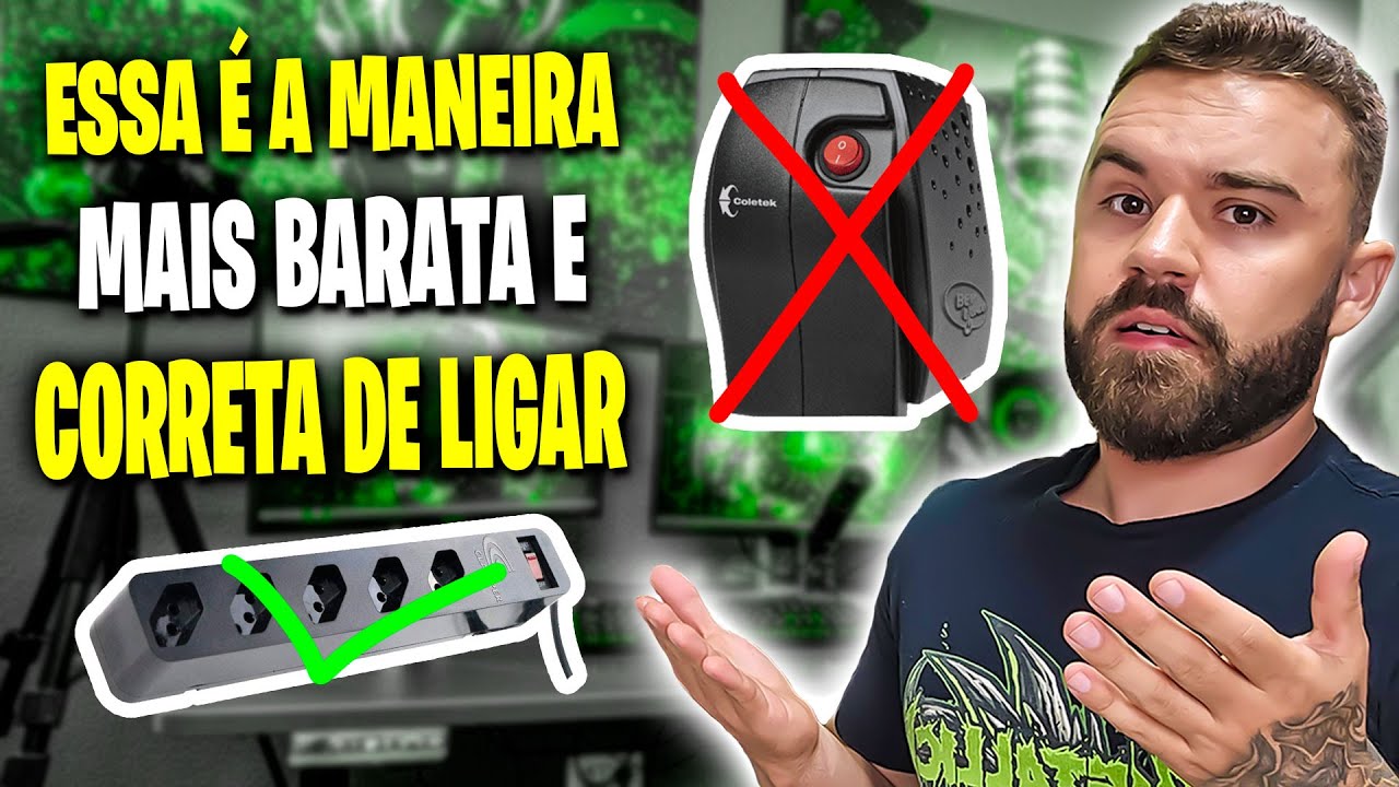 Proteja seu PC GAMER! - Instalando Nobreak no SETUP