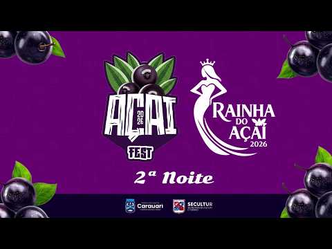 🔴 AO VIVO: GRANDE FINAL DO AÇAÍ FEST 2026! 👑🔥