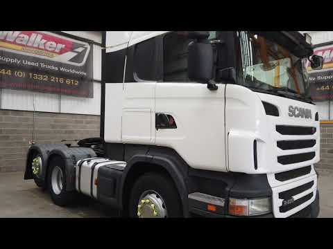 New In Stocklist For Sale: SCANIA R480 HIGHLINE EURO 5 TAG AXLE 6X2 TRACTOR UNIT - 2011 - SV11 FEU