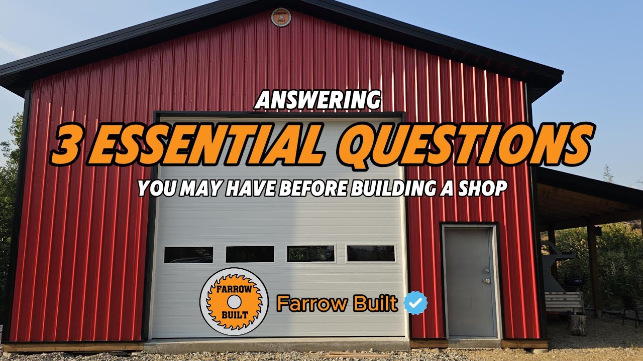 Video thumbnail: 3 Questions Before Building a Shop