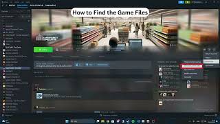 How to Find the Game Files