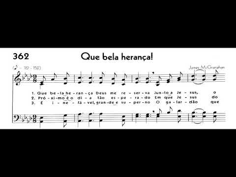Hinário 5 CCB - Hino 362 - Que bela herança! - Strings - Teclado Yamaha PSR S670