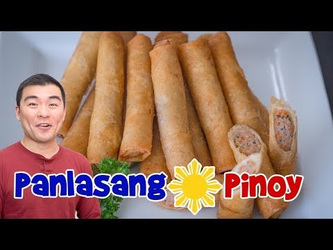 Panlasang Pinoy Lumpia Recipe Remake - Makeover of Oldest Lumpia Video