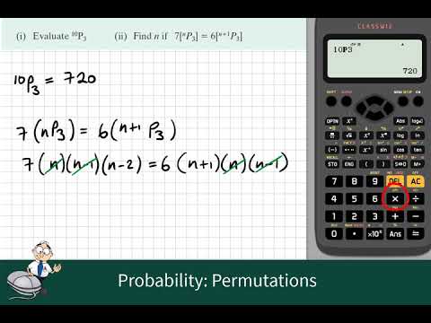 Probability 1 LCHL 1.5 Permutations