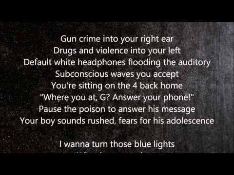Jorja Smith - Blue Lights (Lyrics on screen)