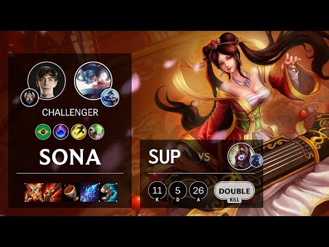 Sona Support vs Lulu - BR Challenger Patch 10.7