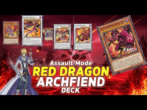 MDPRO3, new Assault Mode RED DRAGON ARCHFIEND DECK,BLAZING DOMINION