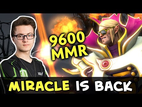 Miracle is back on his road to 10k — 9600 Top-1 MMR in the world