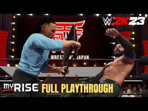 WWE 2K23 MyRISE FULL CAREER PLATHROUGH