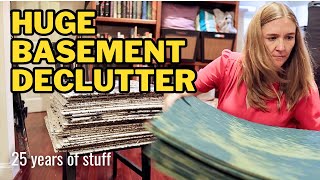Reclaiming My Basement (Declutter with me!)