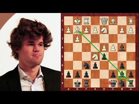 Amazing Chess Game: Vladimir Dobrov vs Magnus Carlsen : World Rapid Championship (2017) :Indian Game